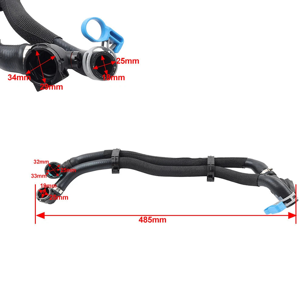 Engine Heater Water Hose for Land Rover Range Rover Velar (2017-2025)