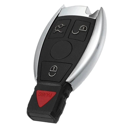 Key Fob Case Shell Cover for Mercedes Benz (Fits 3 x Button Remote)