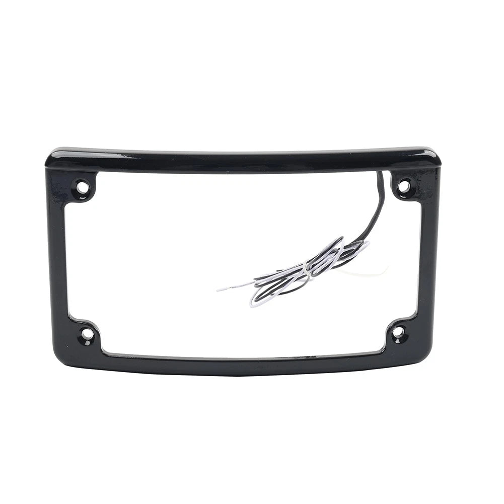 Rear License Frame Bracket w/Light for Harley Touring Glide