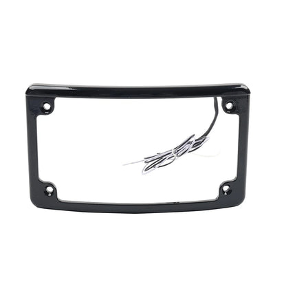 Rear License Frame Bracket w/Light for Harley Touring Glide