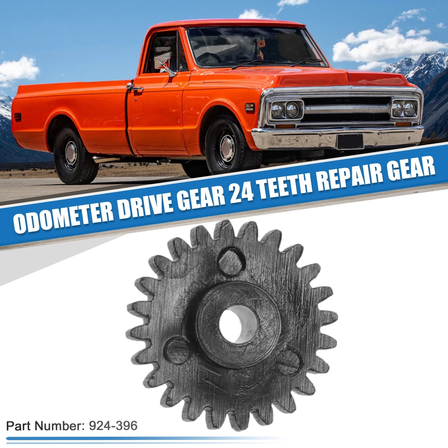 Odometer Repair Gear Selec for Chevrolet GM Models Plastic Black