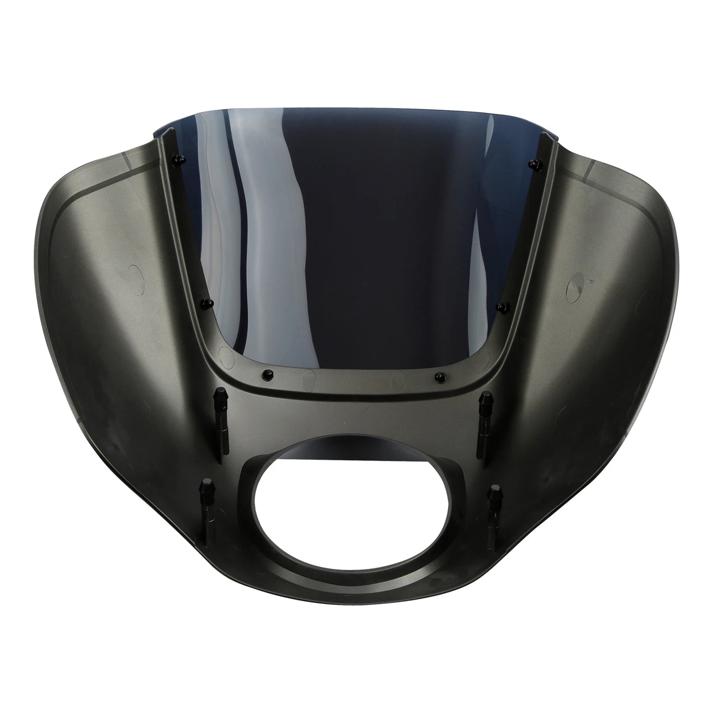 Fairing Windshield for Harley Street Bob (2018-2025) Gray/Black Denim
