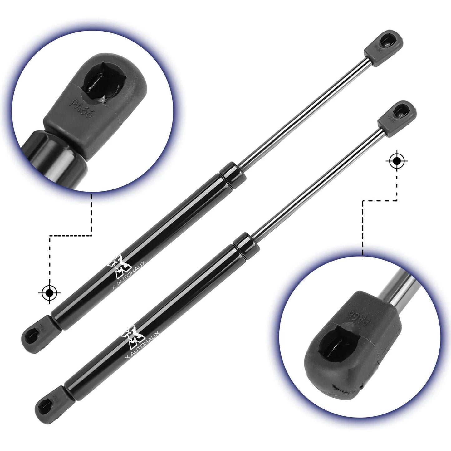 2 x Front Hood Lift Supports for Ford Explorer (2002-2010)