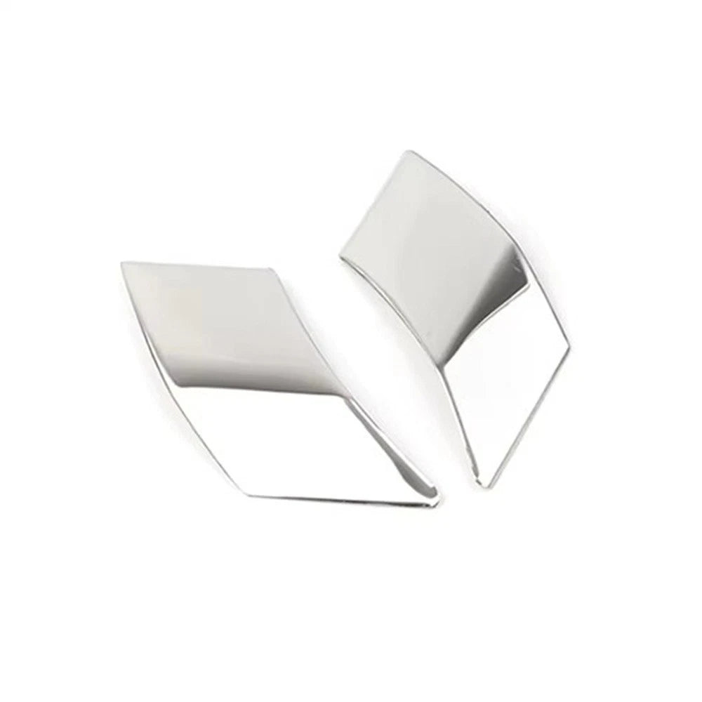 Chrome Front Door A Pillar Trim Covers for Toyota RAV4 (2019-2024)