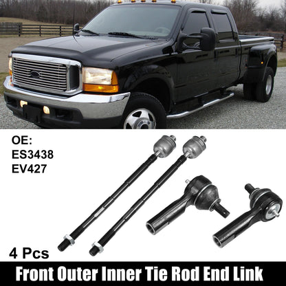4 Pcs Tie Rod End Links for Nissan Altima (2002-2012)