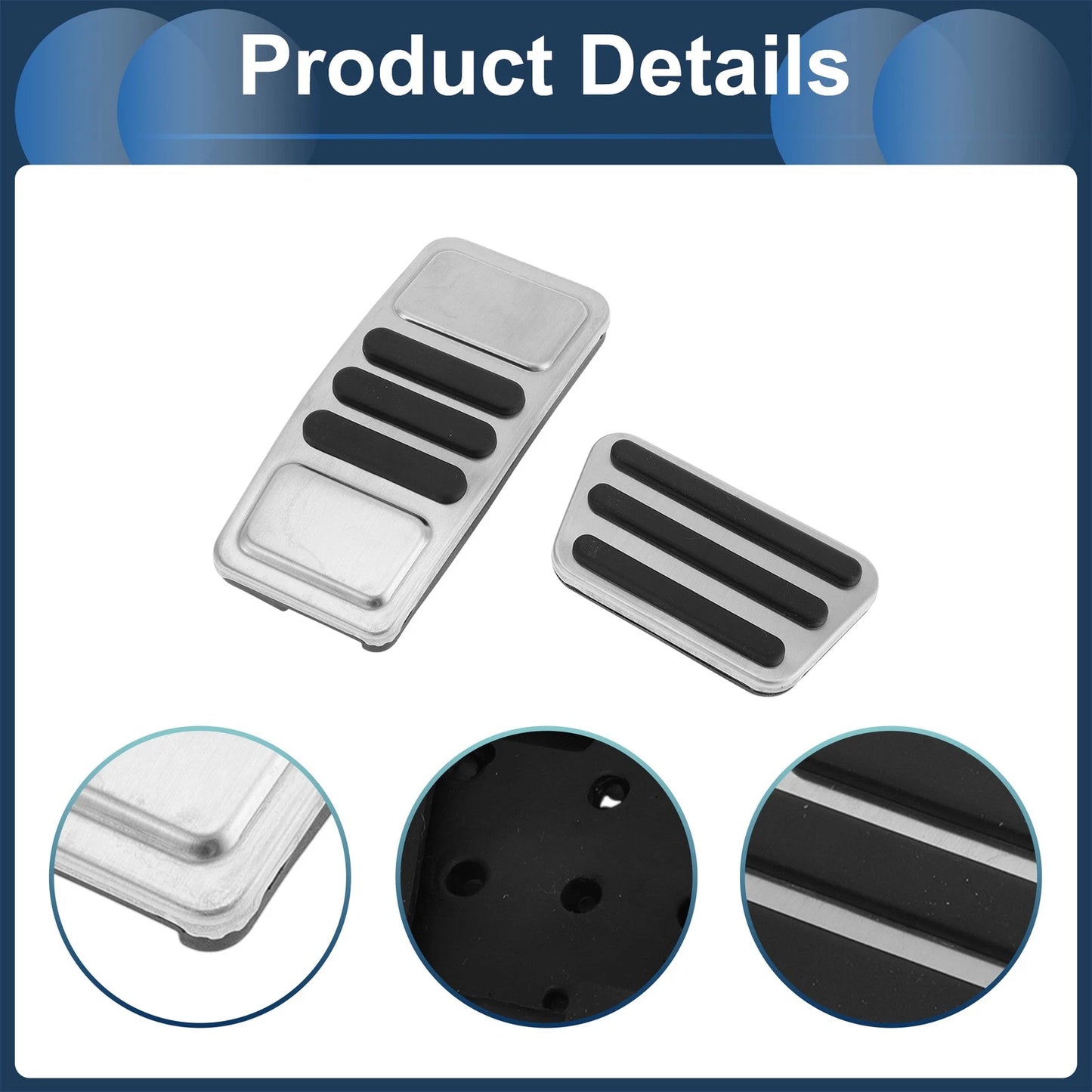 Automatic Foot Accelerator Pedal Cover for Ford Mustang (2015-2024)