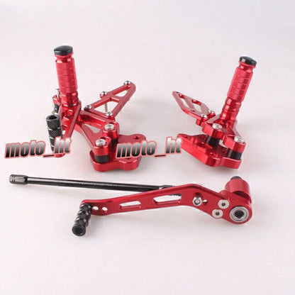 Racing Rearsets 2 x Footpegs for Suzuki GSXR600 GSXR750 (2008-2009)