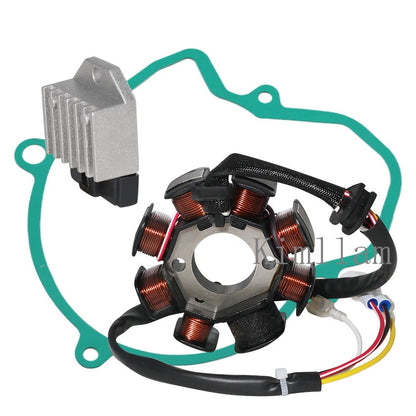Stator Coil, Regulator Rectifier, Gasket for KTM 400 450 520 525 EXC MXC (2000-2007)