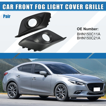 Front Fog Light Grille Cover Trim  for Mazda 3 (2014-2015)