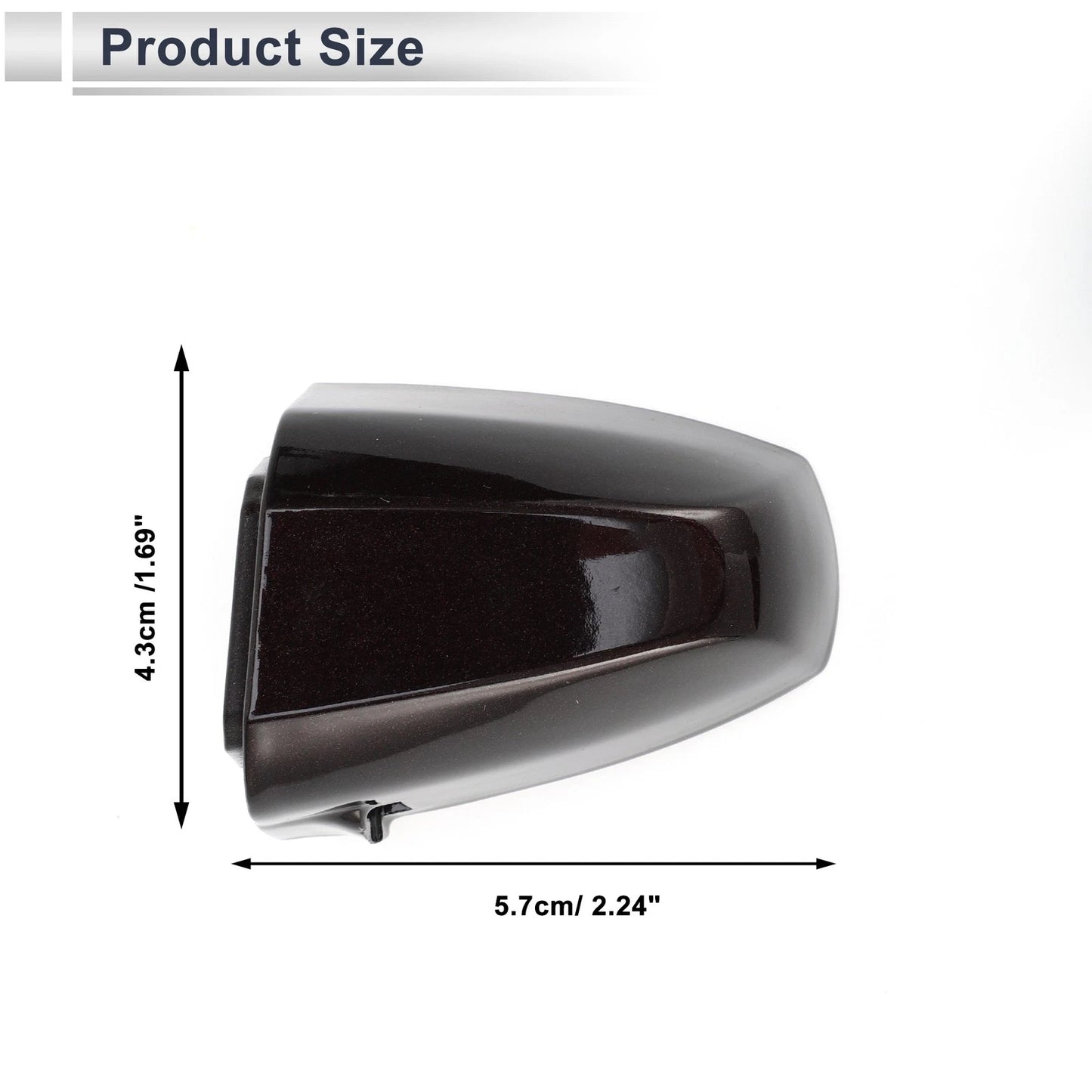 Front Left Door Handle Cover for BMW X1 X2 (2015-2018) - Brown Cap