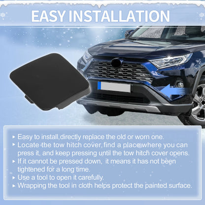 Left Front Tow Hook Cover for Toyota RAV4 (2019-2025)
