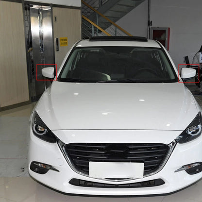 Rear View Side Wing Mirror Guard Covers for Mazda 3 (2017-2019)