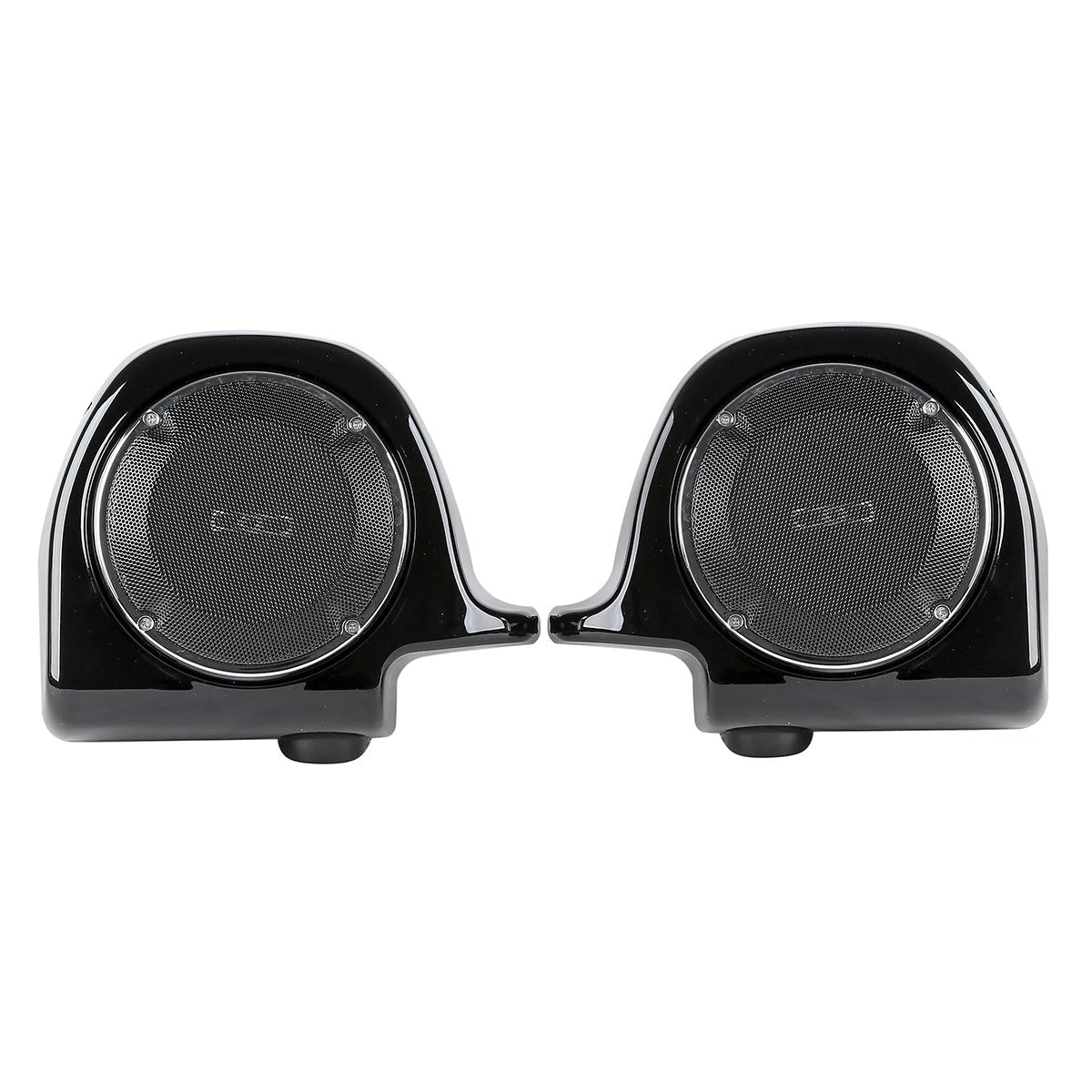 Lower Fairings 6.5'' Speakers Grills Box Pods for Harley Touring (1988-2013)