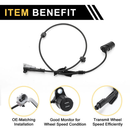 ABS Wheel Speed Sensor for Toyota Hilux 2004-2008, Rear Right Sensor