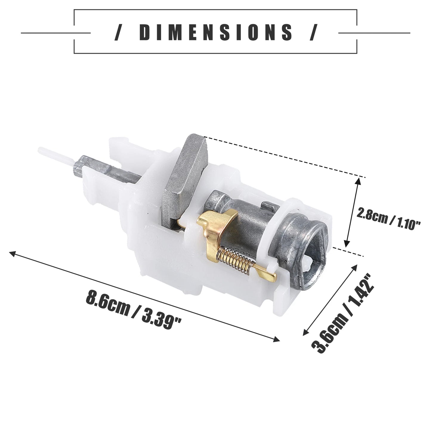 Ignition Switch Actuator Pin for Jeep Liberty, Wrangler, Chrysler (2002-2012)