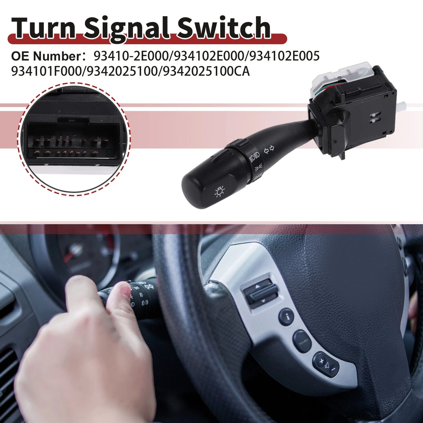 Turn Signal Switch for Hyundai Accent (2000-2005)