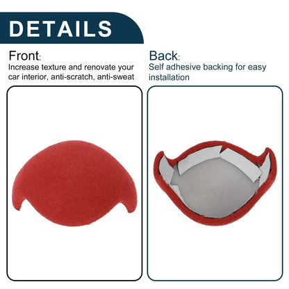 Gear Shift Knob Cover for Ford Mustang 2015-2021 Red Console Decorator