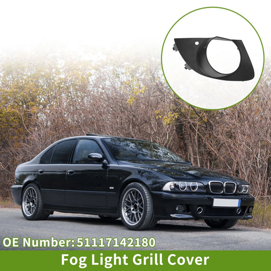 1 Pc Front Right Fog Light Grill for BMW E65 E66 (2006-2008) Black