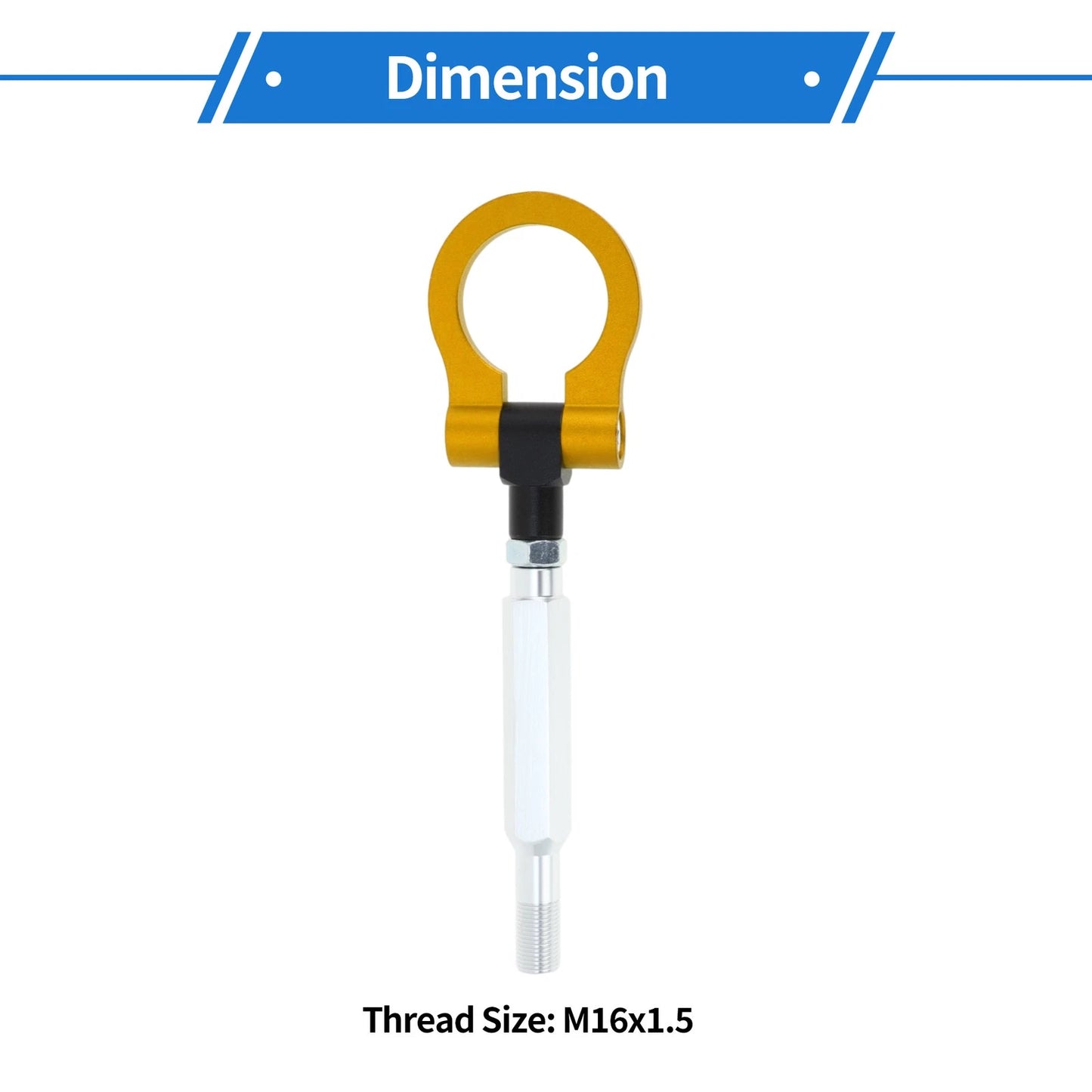 Trailer Ring Eye Towing Hook for Subaru Impreza (2008-2011)