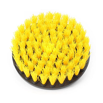 Electric Rotary Cleaning Brush Tool Kit for Car - Round Power Bristle (2023)