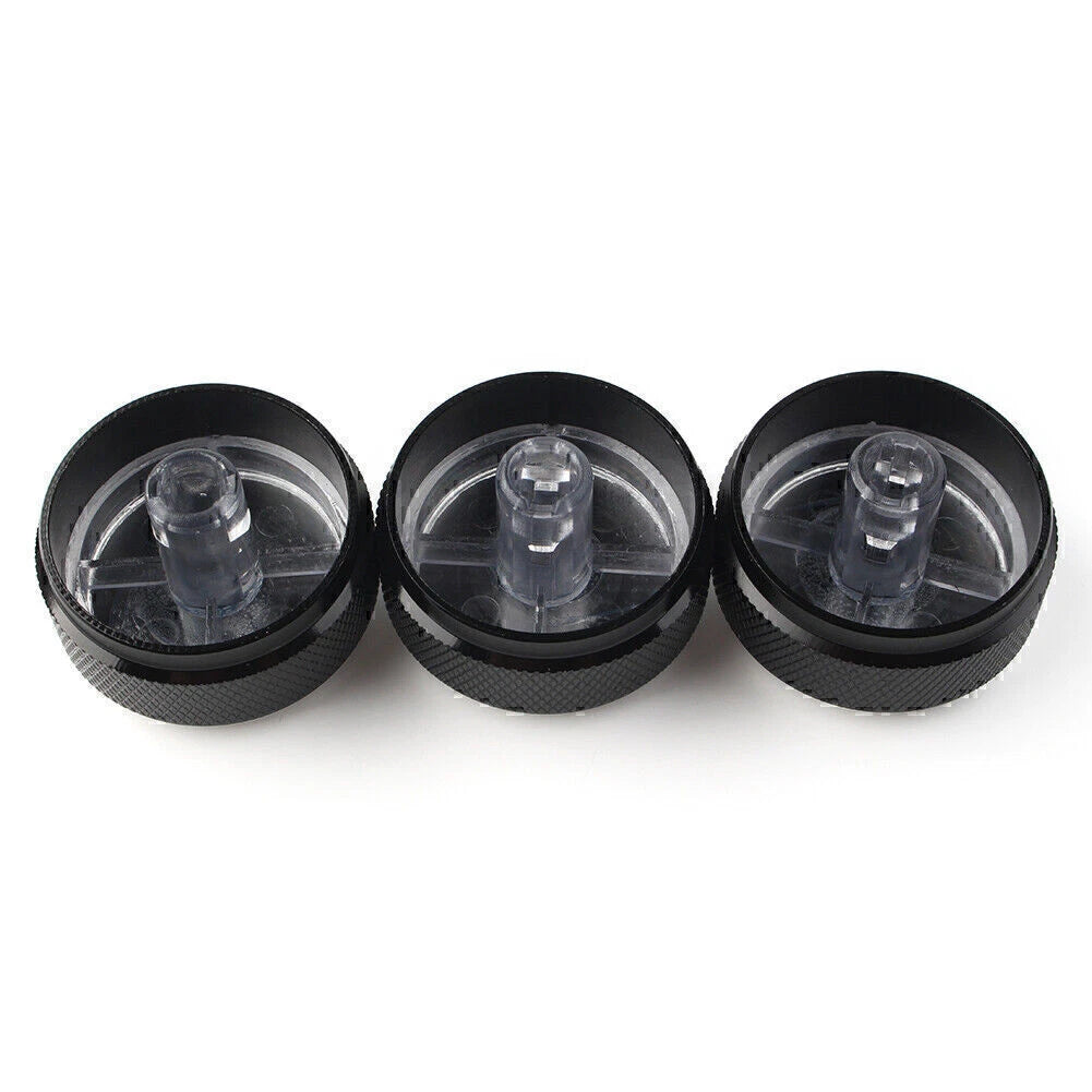 3 x A/C Control Switch Knob Covers for Mazda 3 M3 (2004-2009)