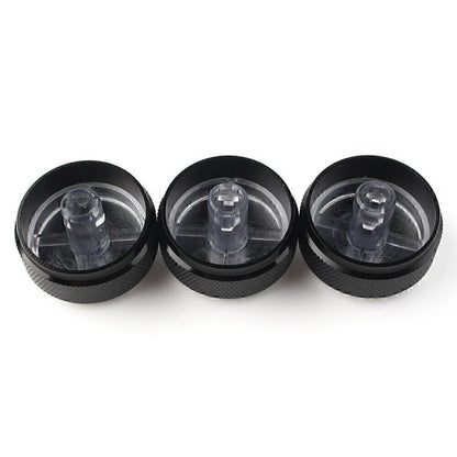 3 x A/C Control Switch Knob Covers for Mazda 3 M3 (2004-2009)