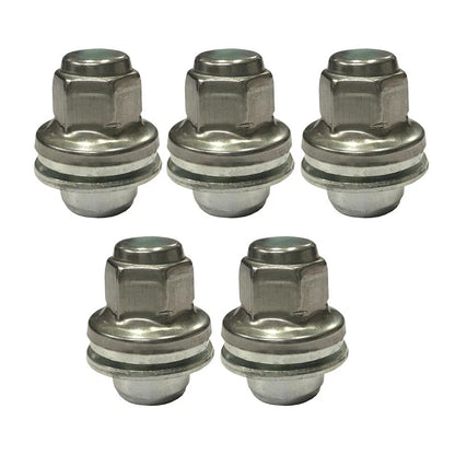 5 x 37mm Wheel Lug Nuts for Jaguar X Type, S Type, XJ, XK (2001-2009)
