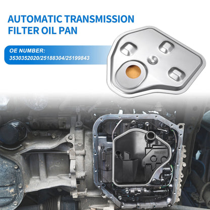 Oil Pan & Transmission Fluid Filter for Chevrolet Spark