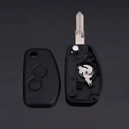 Remote Control Key Housing Shell for Renault Logan, Duster, Nissan Almera