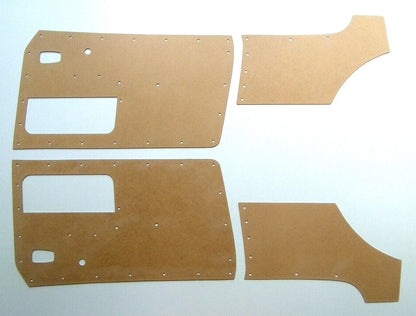 2 x Door panels Side trim panels for Volkswagen Karmann Ghia (1967–1974)