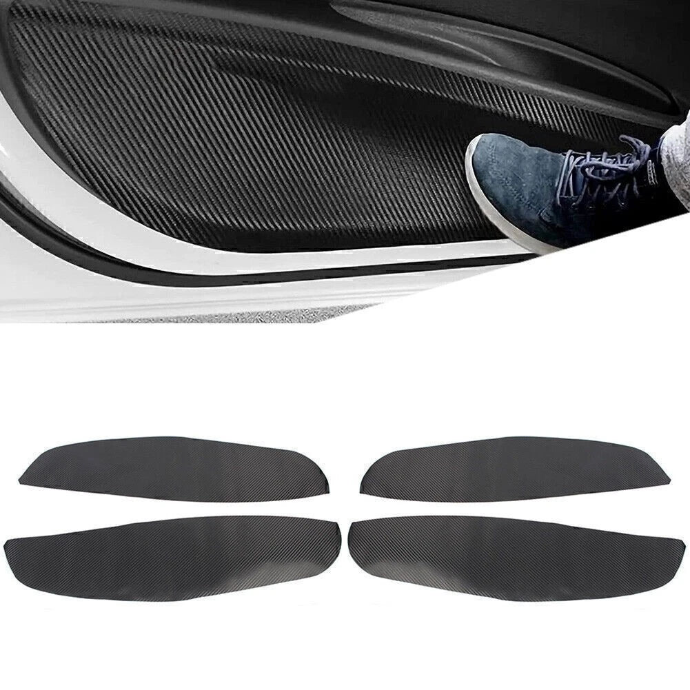 4 Pcs Car Door Anti Kick Pad Protection Cover for BMW F30 (2013-2019)