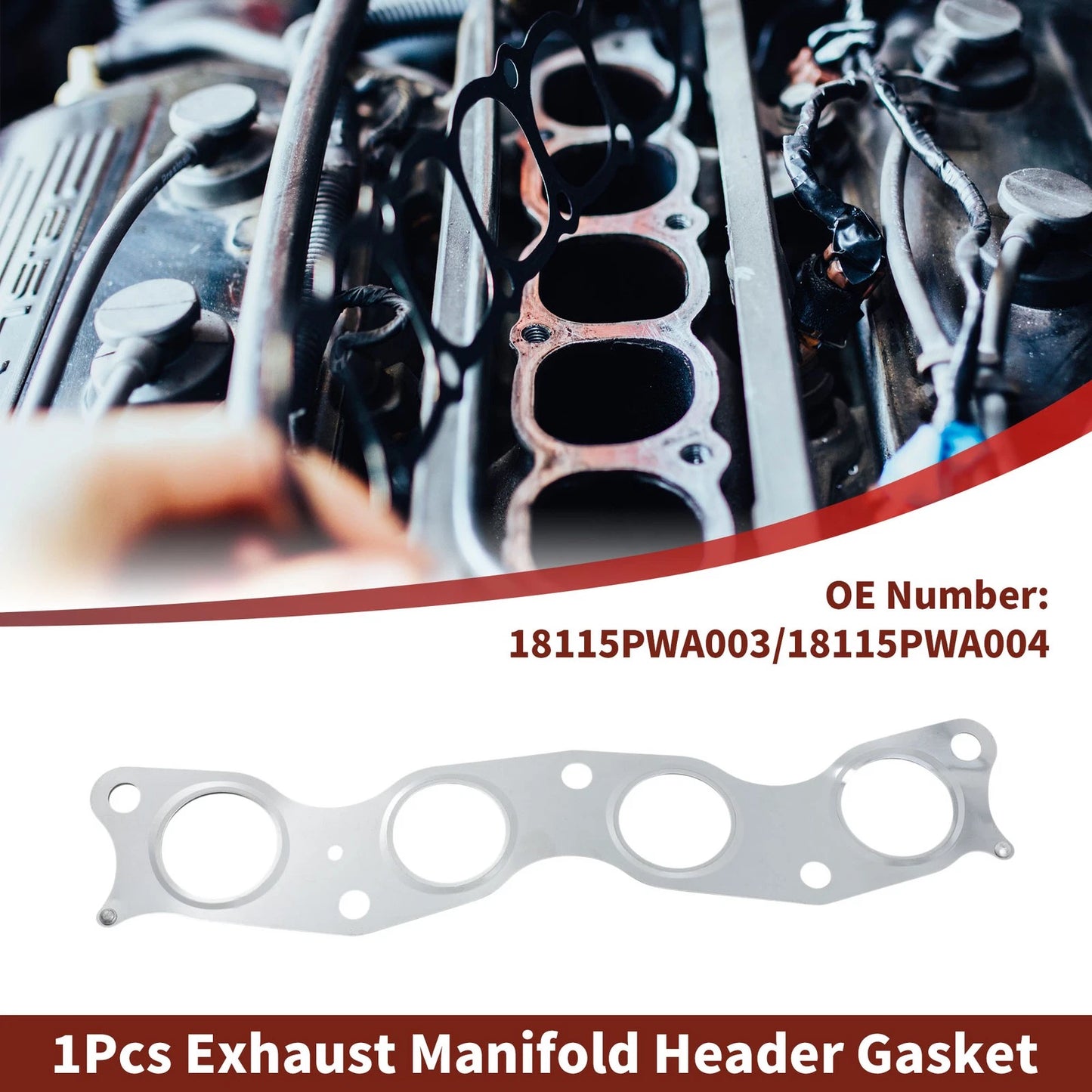 Exhaust Manifold Header Gasket for Honda Airwave (2004-2016)