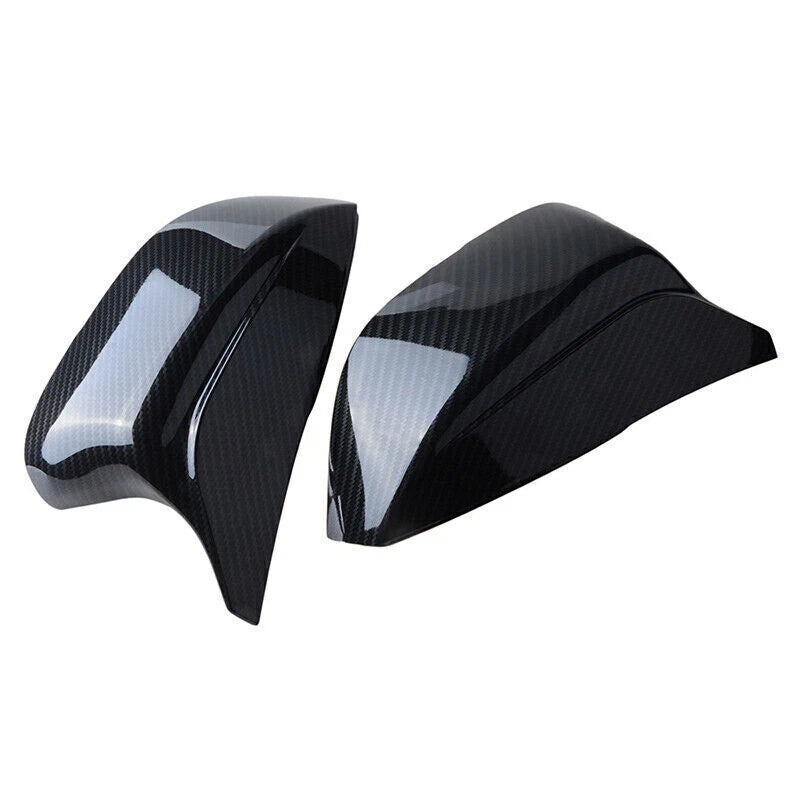 Carbon Fiber Rear Mirror Cover Caps for Infiniti Q50 Q60 QX30 Q70 (2014-2021)