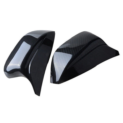 Carbon Fiber Rear Mirror Cover Caps for Infiniti Q50 Q60 QX30 Q70 (2014-2021)