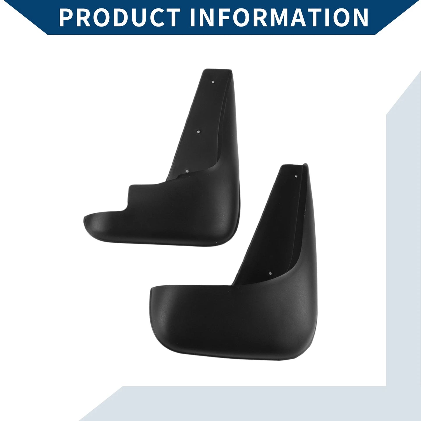 Mud Flaps Splash Guards 2 x Front & Rear for Toyota Vios (2004-2007)