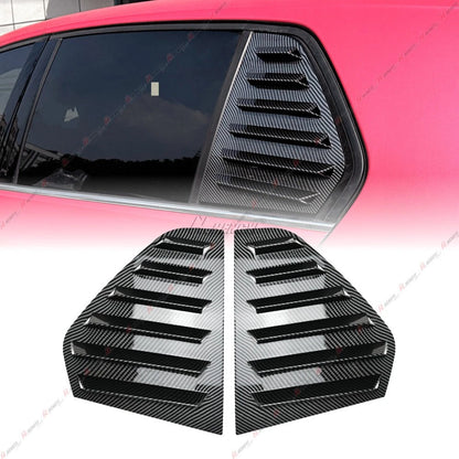 Rear Window Louvers Shutter Vent Cover for Golf Mk8 Hatchback (2021-2024)