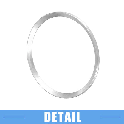 4 x Wheel Hub Center Cover Rings for Honda Civic (2016-2021) Silver Tone