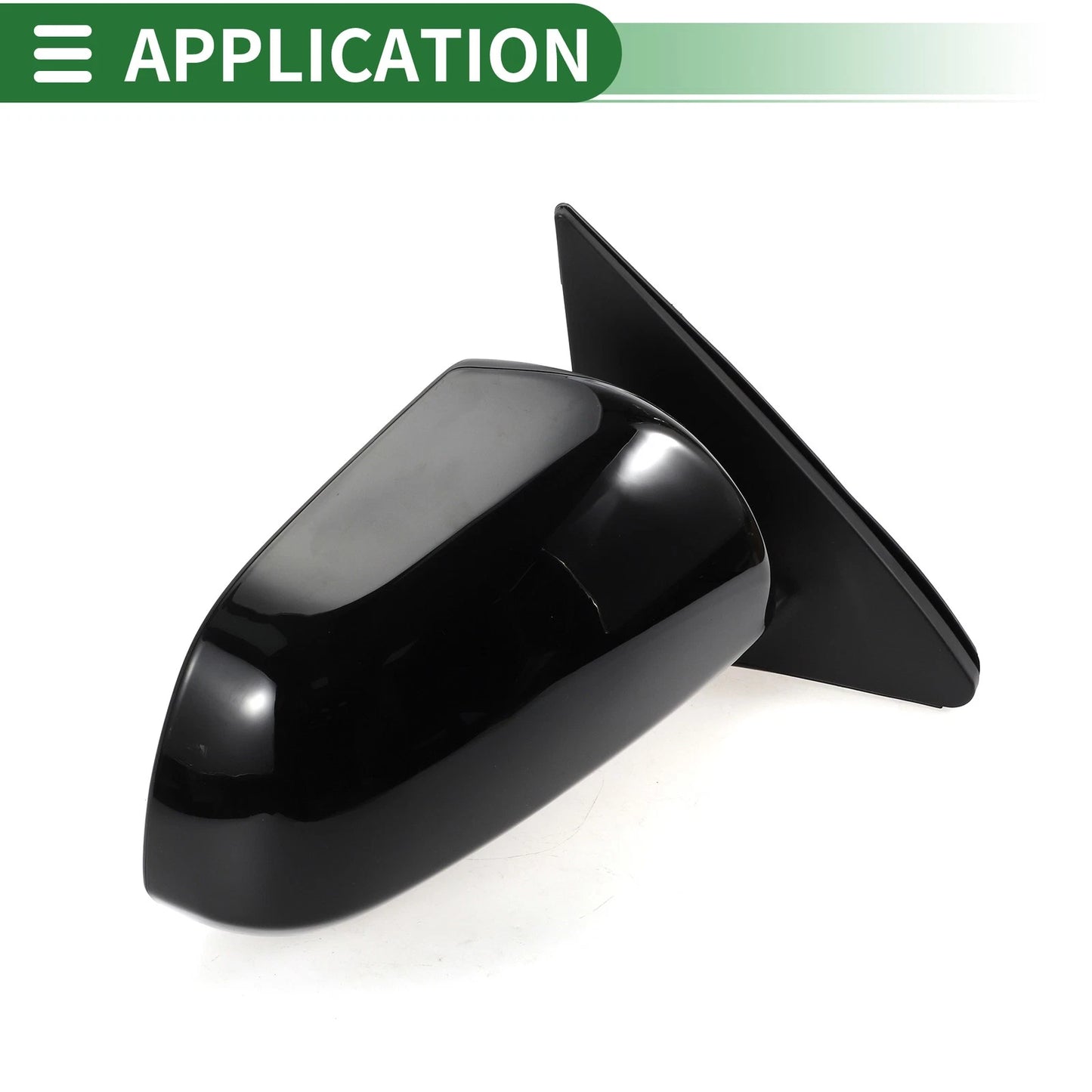 Right Side Door Mirror Heated Glass for Toyota Highlander