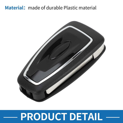 Keyless Entry Remote Key Shell Case for Ford Fiesta, Kuga, Focus, Transit
