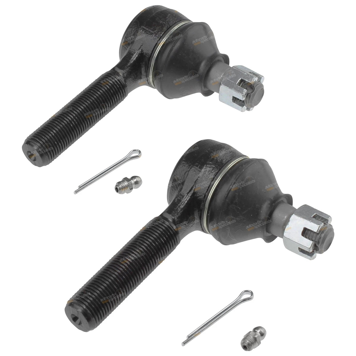 2 x Front Left+Right Outer Tie Rod Relay Ends for Hilux (1979–1985,1988–2005)