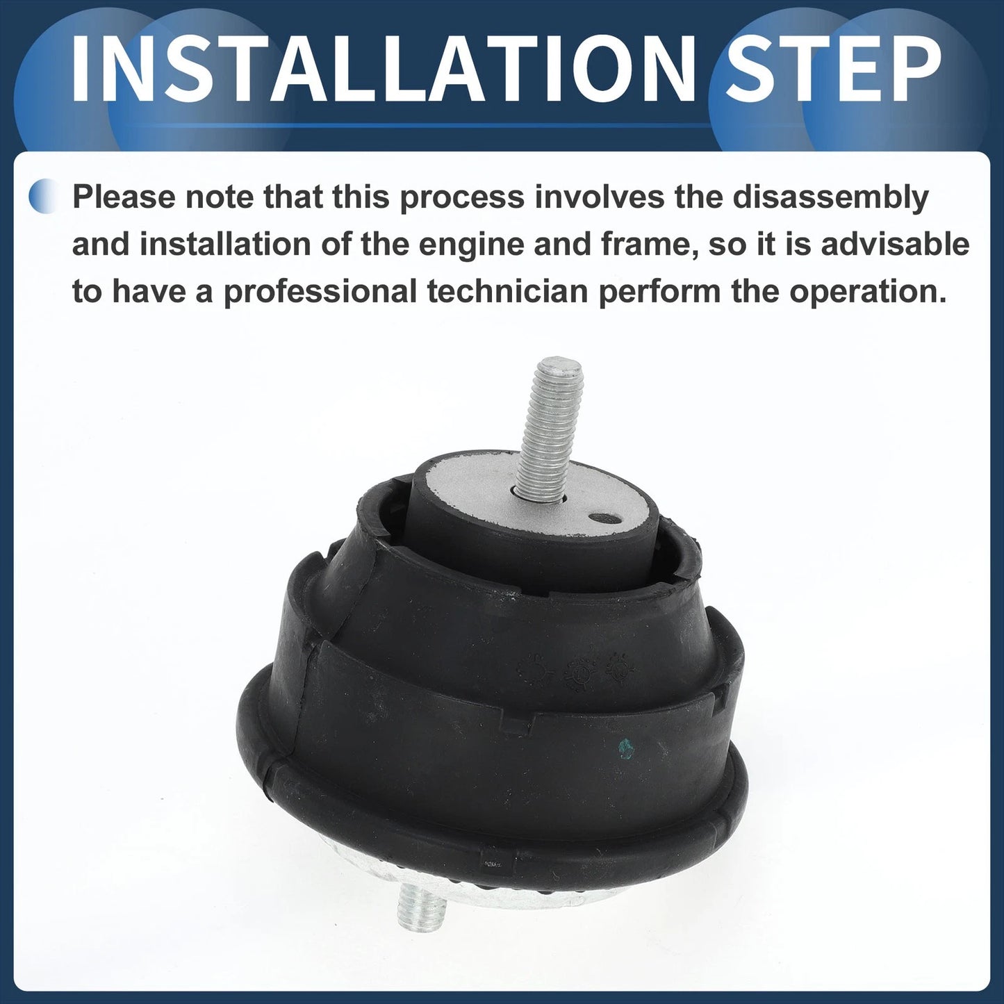 2.5L Motor Mount for BMW 3 Series Rear-Wheel