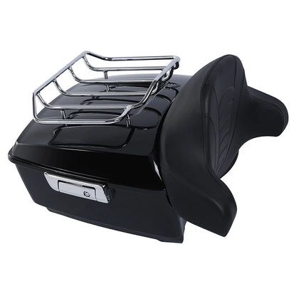Trunk Luggage Rack Pad Mount Plate for Harley Touring (2014-2025)