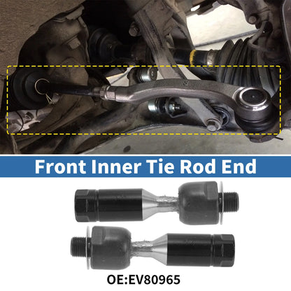2 x Front Inner Tie Rod End Links for Isuzu Ascender (2003–2008)