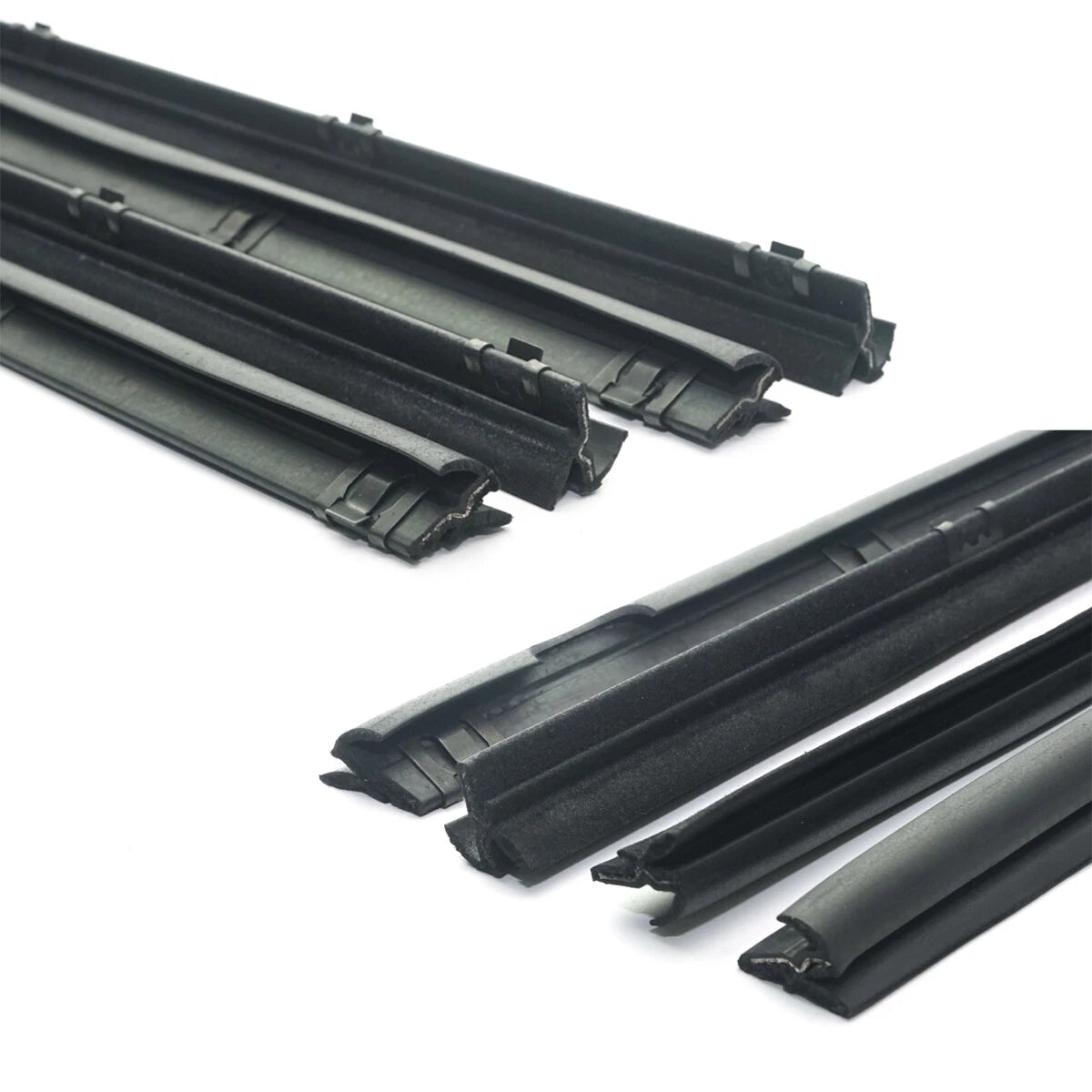 Door Glass Weatherstrip Set for Toyota Starlet KP60 KP61 KP62 1978-1984