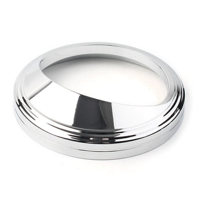 5" Chrome Bezel Trim Ring Visor Cover for Harley