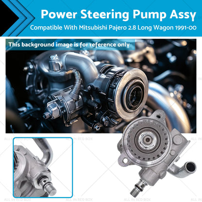 Power Steering Pump for Mitsubishi Pajero 2.8 Long Wagon (1991-2000)