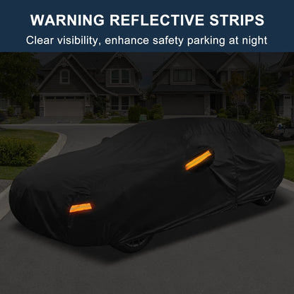 Waterproof Aluminum Film Cotton Car Cover for BMW 3 Series