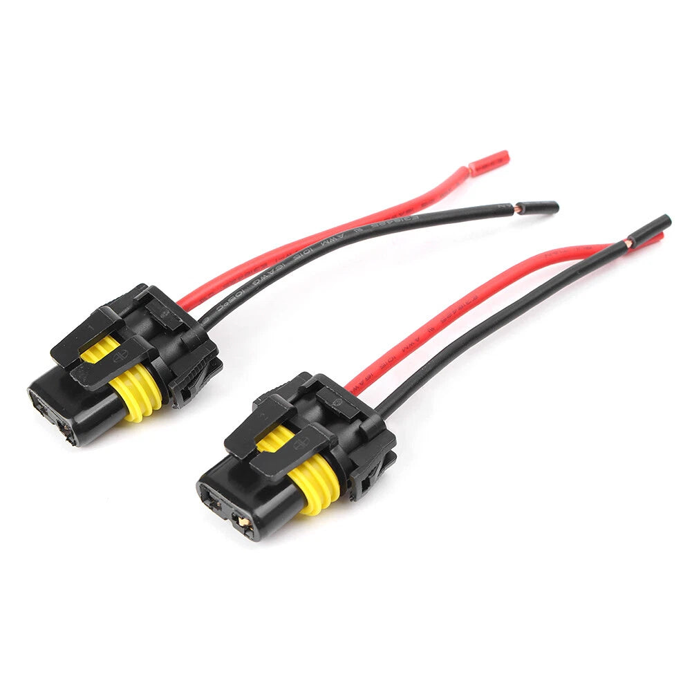 9005 9006 H10 Adapter Wiring Harness Socket for Headlamp Fog Lamp (Universal)