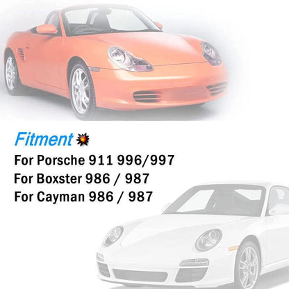 Porsche Visor Mirror Cover for 996/997 911, 986/987 Boxster, Cayman (1997-2012)