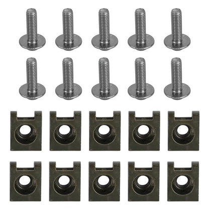 M6x20 Fairing Bolts for Motorcycle & Car (Silver) (2020-2023)